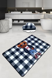 Mijölnir Heat (80 x 100) Alfombrilla de baño Multicolor